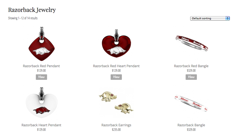 Razorback Jewelry