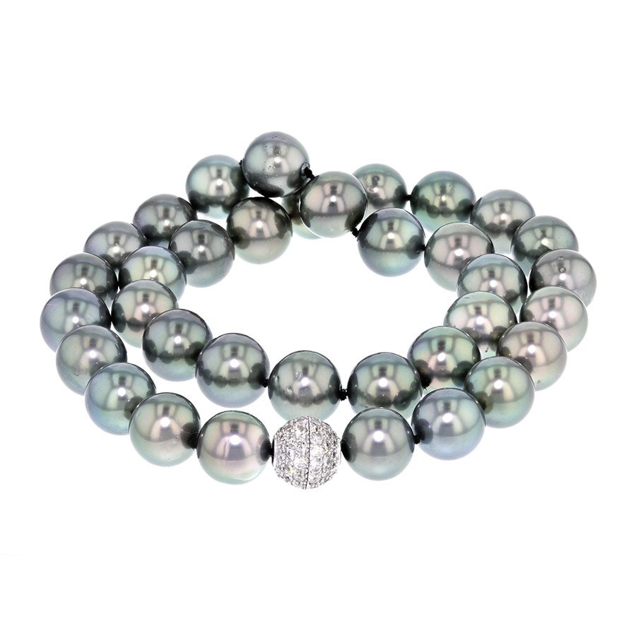 PNX0558 Tahitian Pearl Necklace - Underwoods Fine Jewelers